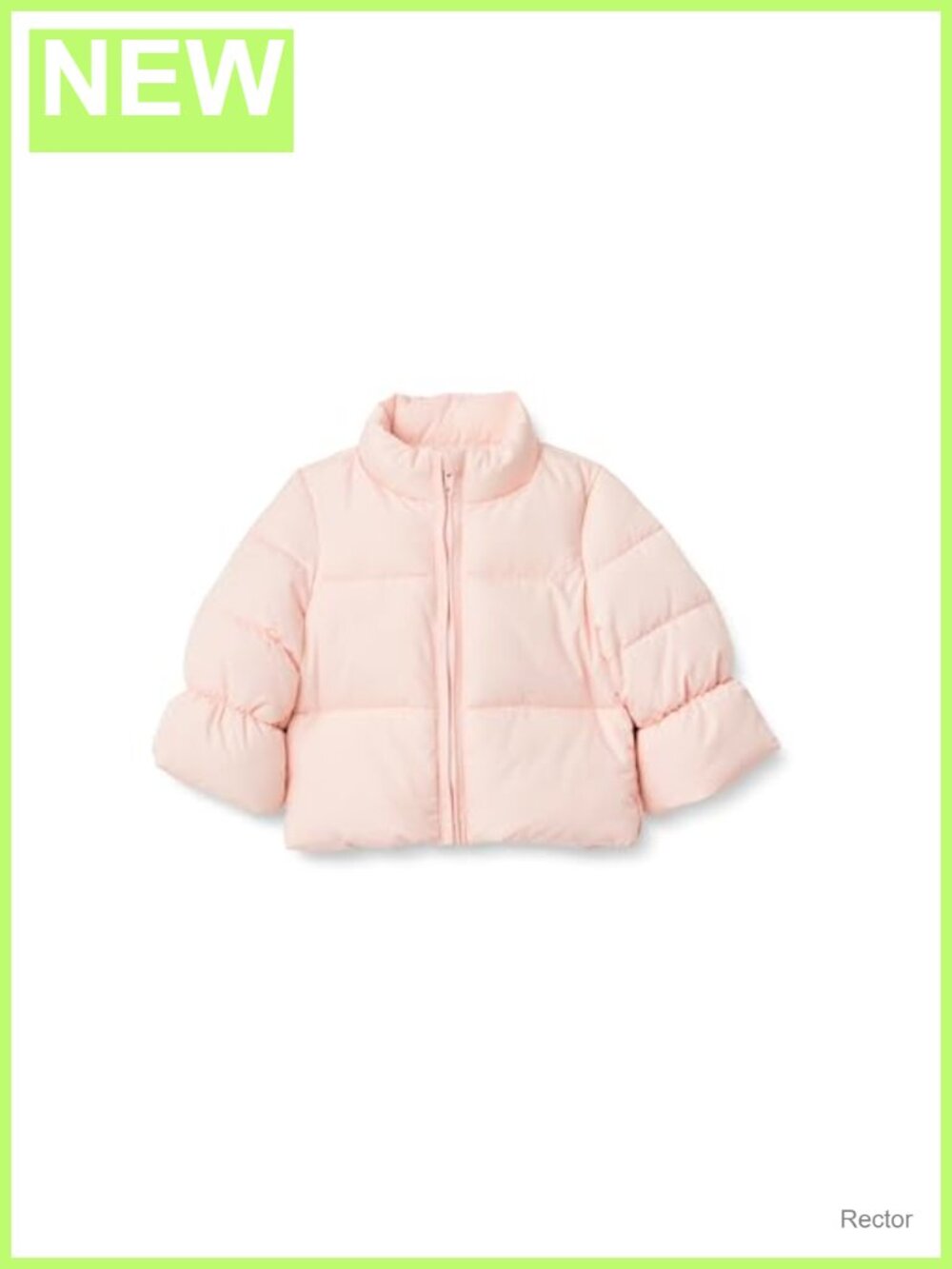 Toddler Baby Girls Heavyweight Fleece Lined Taffeta Puffer Jacket